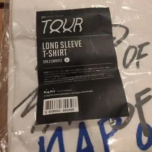 BTSmos tour long sleeve T-SHIRTver2 Mサイズ BTS | Tops | Bts Mots Tour Long Sleeve Shirt Ver 2 Sz Large